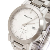 Burberry The City Silver Dial Silver Steel Strap Watch for Men - BU9900 Buy Now By Burberry