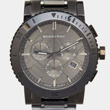 Burberry The City Grey Dial Gunmetal Grey Steel Strap Watch for Men - BU9381 Buy Now By Burberry