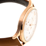 Emporio Armani Quartz Silver Dial Brown Leather Strap Watch For Men - AR11043 Buy Now By Emporio Armani