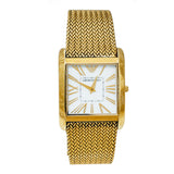 Emporio Armani Mother of Pearl Dial Gold Mesh Bracelet Watch For Men - AR2016 Buy Now By Emporio Armani