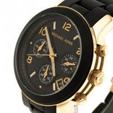 Michael Kors Runway Black Dial Black Silicone Strap Watch for Women - MK5191 Buy Now By Michael Kors