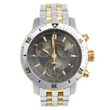Tissot T Sport PRS 200 Chronograph Black Dial Two Tone Steel Strap Watch For Men - T067.417.22.051.00 Buy Now By Tissot