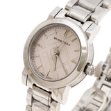 Burberry The City Diamonds Silver Dial Silver Steel Strap Watch for Women - BU9229 Buy Now By Burberry