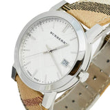 Burberry The City Silver Dial Brown Leather Strap Watch for Women - BU9025 Buy Now By Burberry