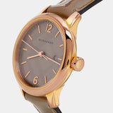 Burberry The Classic Quartz Grey Dial Grey Leather Strap Watch For Women - BU10119 Buy Now By Burberry