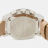 Burberry The City Chronograph Rose Gold Dial Beige Leather Strap Watch For Women - BU9702 Buy Now By Burberry