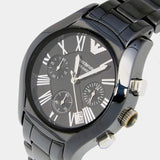 Emporio Armani Black Ceramic Dial Ceramic Strap Watch For Women - AR1401 Buy Now By Emporio Armani