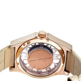 Marc Jacobs Henry Dinky Skeleton Beige Dial Beige Leather Strap Watch for Women - MBM1245 Buy Now By Marc Jacobs