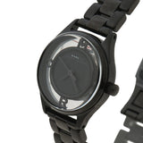 Marc Jacobs Tether Transparent Black Dial Black Steel Strap Watch for Women - MBM3419 Buy Now By Marc Jacobs