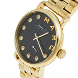 Marc Jacobs Baker Dexter Black Dial Gold Steel Strap Watch for Women - MBM3421 Buy Now By Marc Jacobs
