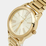 Michael Kors Hartman Quartz Gold Dial Gold Steel Strap Watch For Women - MK3490 Buy Now By Michael Kors