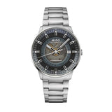 Mido Commander Automatic Gradient Blue Dial Silver Steel Strap Watch For Men - M021.407.11.411.01 Buy Now By Mido