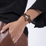 Guess Fame Quartz Rose Gold Dial Brown Leather Strap Watch For Women - GW0548L2 Buy Now By Guess