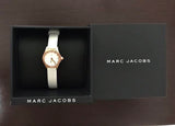 Marc Jacobs Blade White Dial White Leather Strap Watch for Women - MBM1344 Buy Now By Marc Jacobs