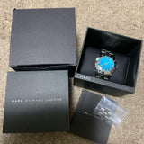 Marc Jacobs Amy Blue Dial Silver Steel Strap Watch for Women - MBM3272 Buy Now By Marc Jacobs