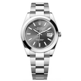 Rolex Datejust 41 Oyster Grey Dial Oystersteel Strap Watch for Men - M126300-0007 Buy Now By Rolex
