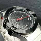 Maserati Potenza Black Dial Silver Steel Strap Watch For Men - R8853108001 Buy Now By Maserati