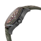 Breitling Superocean Automatic 46 Green Dial Green Rubber Strap Watch for Men - M173681A1L1S1 Buy Now By Breitling