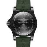 Breitling Superocean Automatic 46 Green Dial Green Rubber Strap Watch for Men - M173681A1L1S1 Buy Now By Breitling