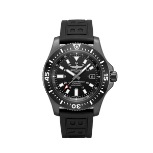 Breitling Superocean 44mm Special Volcano Black Dial Black Rubber Strap Watch for Men - M17393131B1S1 Buy Now By Breitling
