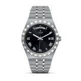 Tudor Royal Automatic Black Dial Silver Steel Strap Watch for Men - M28600-0003 Buy Now By Tudor
