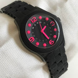 Marc Jacobs Pelly Black Dial Black Silicone Strap Watch for Women - MBM2530 Buy Now By Marc Jacobs