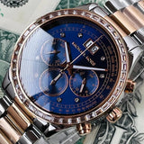 Michael Kors Brinkley Blue Dial Two Tone Steel Strap Watch for Women - MK6205 Buy Now By Michael Kors