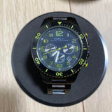 Marc Jacobs Rock Chronograph Black Dial Black Steel Strap Watch for Men - MBM5026 Buy Now By Marc Jacobs