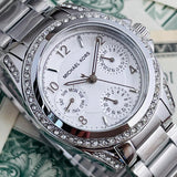 Michael Kors Blair Silver Dial SIlver Steel Strap Watch for Women - MK5612 Buy Now By Michael Kors