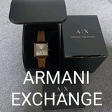 Armani Exchange Lola Quartz Silver Dial Rose Gold Mesh Strap Watch For Women - AX5802 Buy Now By Armani Exchange