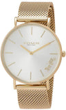 Coach Perry White Dial Gold Mesh Bracelet Watch for Women - 14503125 Buy Now By Coach