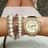 Michael Kors Parker Gold DIal Gold Steel Strap Watch for Women - MK5842 Buy Now By Michael Kors