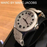 Marc Jacobs Rock White Dial White Silicone Strap Watch for Women - MBM2532 Buy Now By Marc Jacobs