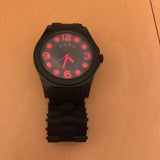 Marc Jacobs Pelly Black Dial Black Silicone Strap Watch for Women - MBM2543 Buy Now By Marc Jacobs