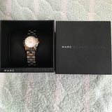 Marc Jacobs Mini Amy White Dial Silver Steel Strap Watch for Women - MBM3055 Buy Now By Marc Jacobs