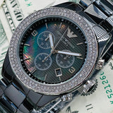 Emporio Armani Ceramica Black Dial Black Ceramic Strap Watch For Men - AR1455 Buy Now By Emporio Armani