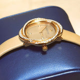 Swarovski Crystal Flower Grey Dial Grey Leather Strap Watch for for Women - 5552424 Buy Now By Swarovski