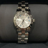 Marc Jacobs Amy White Dial Silver Steel Strap Watch for Women - MBM3217 Buy Now By Marc Jacobs