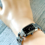 Burberry Signature Quartz Black Dial Silver Steel Strap Watch for Women - BU4210 Buy Now By Burberry