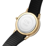 Daniel Wellington Iconic Motion Black Dial Rubber Strap Watch For Women - DW00100426 Buy Now By Daniel Wellington