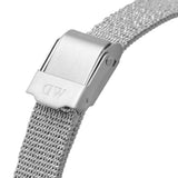 Daniel Wellington Quadro Unitone Silver Dial Silver Mesh Strap Watch For Women - DW00100486 Buy Now By Daniel Wellington