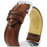 Daniel Wellington Classic St Mawes White Dial Brown Leather Strap Watch For Men - DW00100021 Buy Now By Daniel Wellington