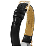 Daniel Wellington Classic Petite Sheffield White Dial Black Leather Strap Watch For Women - DW00100230 Buy Now By Daniel Wellington