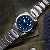 Tudor Black Bay Automatic Blue Dial Silver Steel Strap Watch for Men - M79540-0004 Buy Now By Tudor
