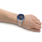 Maserati SFIDA Chronograph Blue Dial Two Tone Steel Strap Watch For Men - R8873640012 Buy Now By Maserati