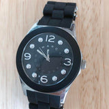 Marc Jacobs Pelly Black Dial Black Silicone Strap Watch for Women - MBM2544 Buy Now By Marc Jacobs