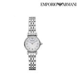 Emporio Armani Gianni T Bar Mother of Pearl Dial Silver Steel Strap Watch For Women - AR1688 Buy Now By Emporio Armani