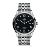 Tudor 1926 Automatic Diamonds Black Dial Silver Steel Strap Watch for Men - M91650-0004 Buy Now By Tudor