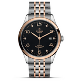 Tudor 1926 Automatic Diamonds Black Dial Two Tone Steel Strap Watch for Men - M91651-0004 Buy Now By Tudor