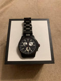 Gucci G-Timeless Chronograph Black Dial Black Steel Strap Watch For Men - YA126268 Buy Now By Gucci